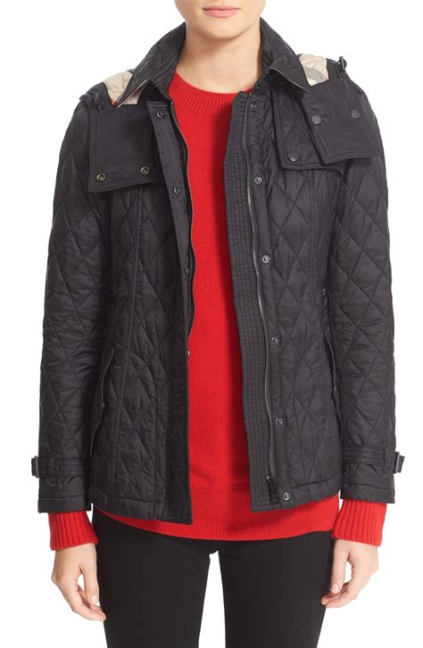 burberry finsbridge quilted coat short|Burberry Short Finsbridge Quilted Coat .